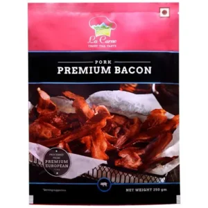 La Carne Pork Premium Bacon, 250 g PKT