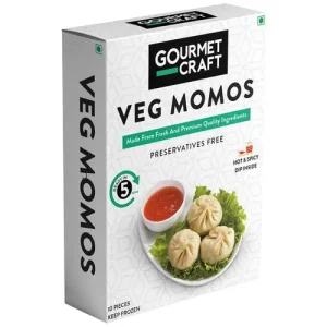 Gourmet Craft Veg Momos, 10 pcs 250 g